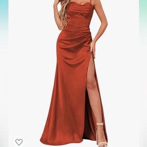 Rust Prom/Evening Gown